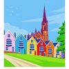 Deck of Cards Cobh Poster Diamond Painting