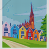 Deck of Cards Cobh Poster Diamond Painting