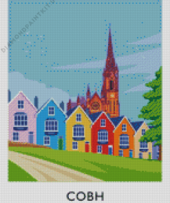 Deck of Cards Cobh Poster Diamond Painting