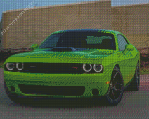 Dodge Challenger RT Plus Shaker Diamond Painting