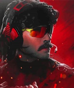 Dr DisRespect Gamer Diamond Painting