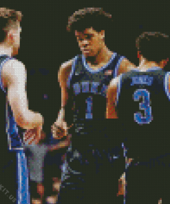 Duke Blue Devils Basketballers Diamond Painting