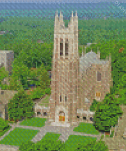 Duke University Landscape Diamond Painting