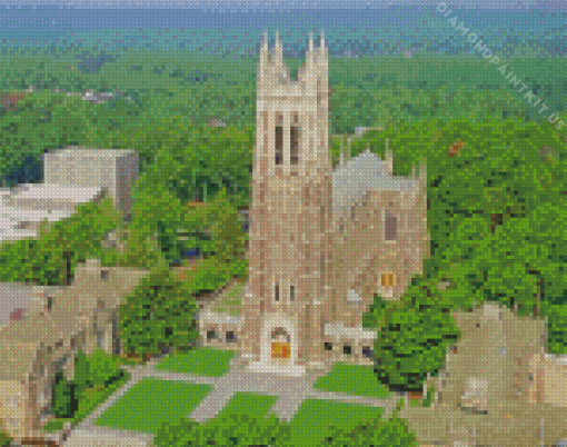 Duke University Landscape Diamond Painting