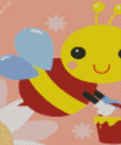 Easy Bee Diamond Painting