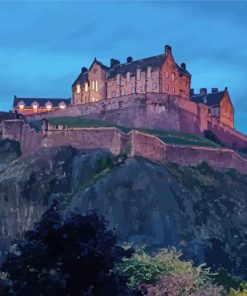 Edinburgh Castle In Scotland Diamond Painting