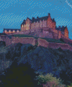 Edinburgh Castle In Scotland Diamond Painting