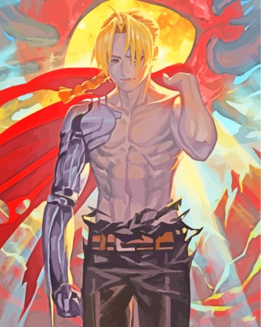 Edward Elric Anime Diamond Painting