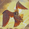 Falcon Bird Art Diamond Painting