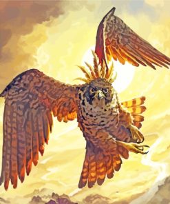 Falcon Bird Art Diamond Painting