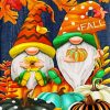 Fall Halloween Gnomes Diamond Painting