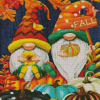 Fall Halloween Gnomes Diamond Painting