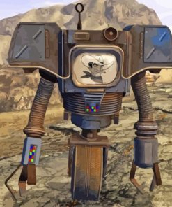 Fallout New Vegas Robot Diamond Painting