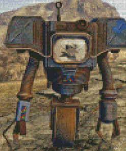 Fallout New Vegas Robot Diamond Painting