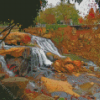 Falls Park In Greenville Diamond Painting