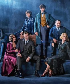 Fantastic Beasts Characters Diamond Painting