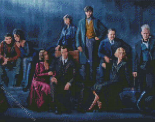 Fantastic Beasts Characters Diamond Painting