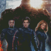 Fantastic Four Marvel Movie Characters Diamond Painting