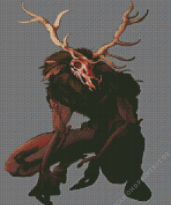 Fantasy Wendigo Diamond Painting