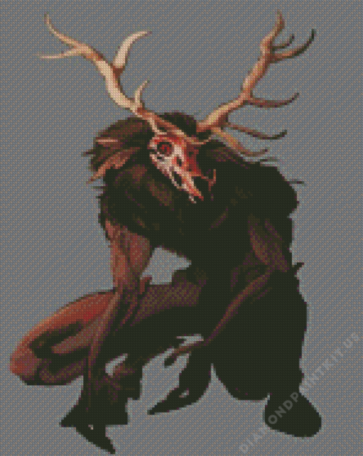 Fantasy Wendigo Diamond Painting