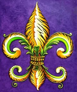 Fleur de Lis Diamond Painting