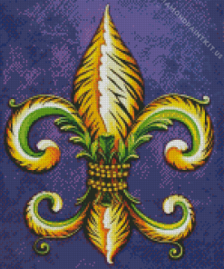 Fleur de Lis Diamond Painting