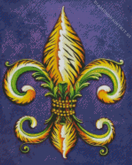 Fleur de Lis Diamond Painting