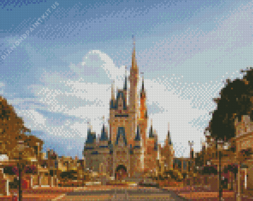 Florida Magic Kingdom Park Diamond Painting