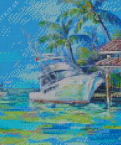 Florida Keys Art Diamond Painting