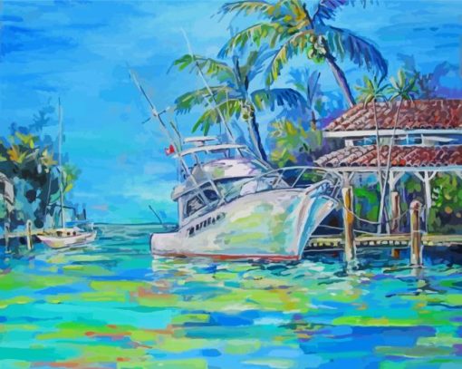 Florida Keys Art Diamond Painting