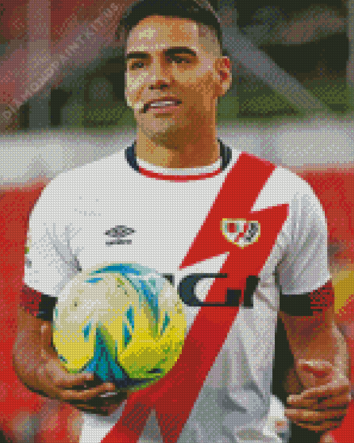 Football Player Radamel Falcao Diamond Painting