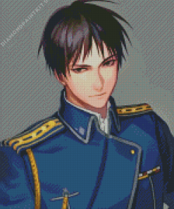 Fullmetal Alchemist Roy Mustang Diamond Painting