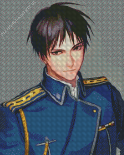 Fullmetal Alchemist Roy Mustang Diamond Painting