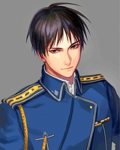 Fullmetal Alchemist Roy Mustang Diamond Painting