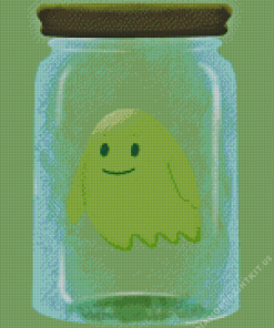 Ghost in a Jar Art Diamond Painting