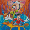 Goofy Movie Diamond Painting