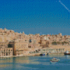 Grand Harbour of Malta Diamond Painting