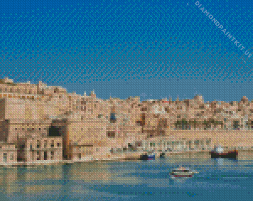 Grand Harbour of Malta Diamond Painting