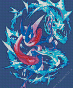 Greninja Pokemon Diamond Painting