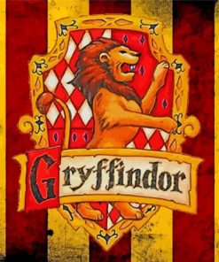 Gryffindor Logo Diamond Painting