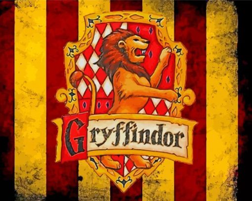 Gryffindor Logo Diamond Painting