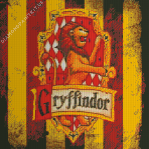 Gryffindor Logo Diamond Painting