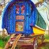 Vintage Gypsy Caravan Diamond Painting