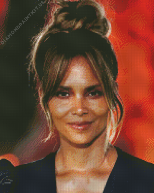 Halle Berry Actress Diamond Painting