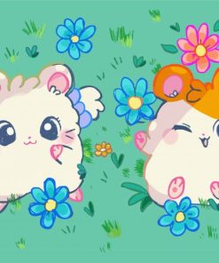 Hamtaro Diamond Painting