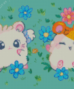 Hamtaro Diamond Painting