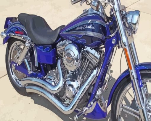 Harley Davidson Motorcycle Diamond Painting