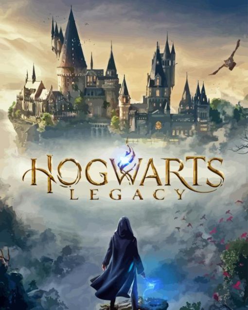 Hogwarts Legacy Game Poster Diamond Painting