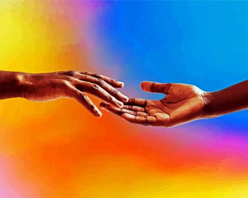 Holding Hands Diamond Painting