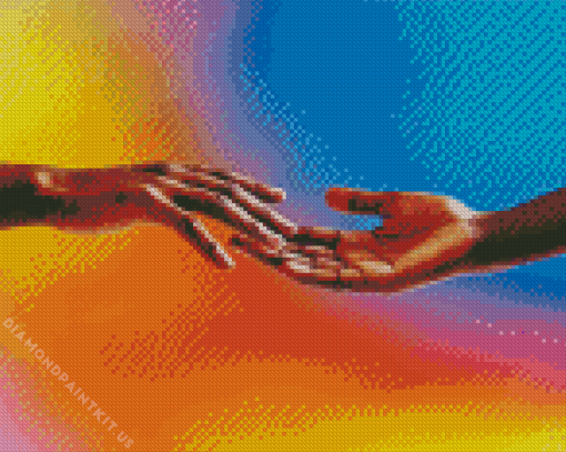 Holding Hands Diamond Painting